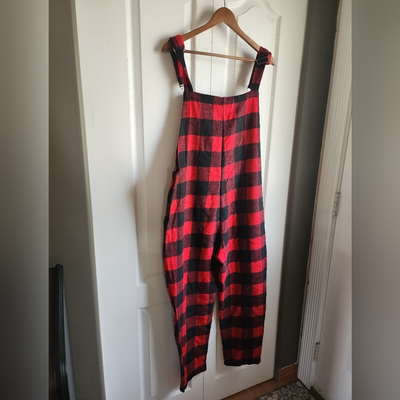 Shein plaid overalls 0XL - Picture 2 of 5